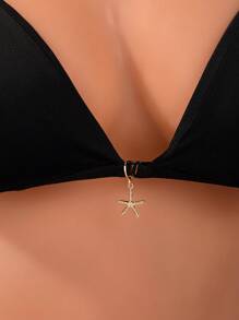 1pc Sexy Personalized Body Chain, Beach Style Bikini Chain