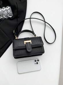 Bolsa cuadrada pequeña para mujer, nuevo bolso cruzado de mano con textura de piedra con estilo, bolso de mano vintage, adecuado para compras, cartera, monedero, mujeres jóvenes, chicas universitarias, damas de oficina. Perfecto para oficina, universidad, trabajo, negocios, viajes al trabajo, actividades al aire libre, viajes y senderismo.