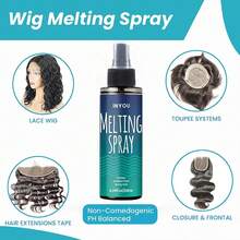 4PCS Wig Glue Spray For Front Lace Wig Lace Melting Spray And Lace Bond Spray Wig Glue Spray Hair Lace Glue Kit Wig Kit - Glue Combination - View 7