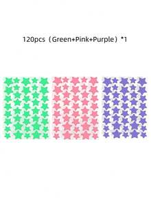 1400/1120/560/280 Pcs Star Stickers, Halloween And Christmas Decorative Stickers, Colorful Pentagram Stickers, Suitable For Party, Holiday Photo Decoration, Face Decoration (1 Sheet Per Color), For Decoration Only (Not For Makeup), Cosmetics, Inexpensive, Room Decoration, Vanity, Travel, Bedroom, Makeup Accessories, Inexpensive, Christmas Gift, Cosmetics, Makeup Tools, Cheap Goods, Gifts, Women's Gifts, Christmas Gifts - Multicolor - View 45