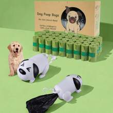 150pcs Pet Waste Bags, Interesting Dog Poop Bag Dispenser, Essential Pet Cleaning Supplies For Outdoor Activities, Parks And Walks - Multicolor - View 2