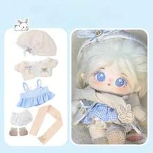 20cm Doll Clothes Random Doll Dress Doll Change Doll Dress Plush Clothes Alive Doll Accessories Doll & Accessories Doll Accessories (Clothes Only, No Doll) - Multicolor - View 7