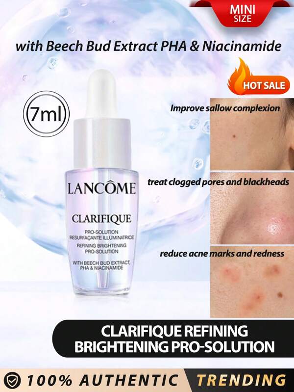 Lancôme LANCOME CLARIFIQUE REFINING BRIGHTENING PRO-SOLUTION SERUM 7ml With Beech Bud Extract PHA & Niacinamide / Brightening & Dark Spot Reducing