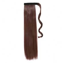 Straight Ponytail Extensions Synthetic Hair Wrap Around Ponytail Extension Heat-Resistant Wig For Women Synthetic Pony Tails Hairpieces Daily