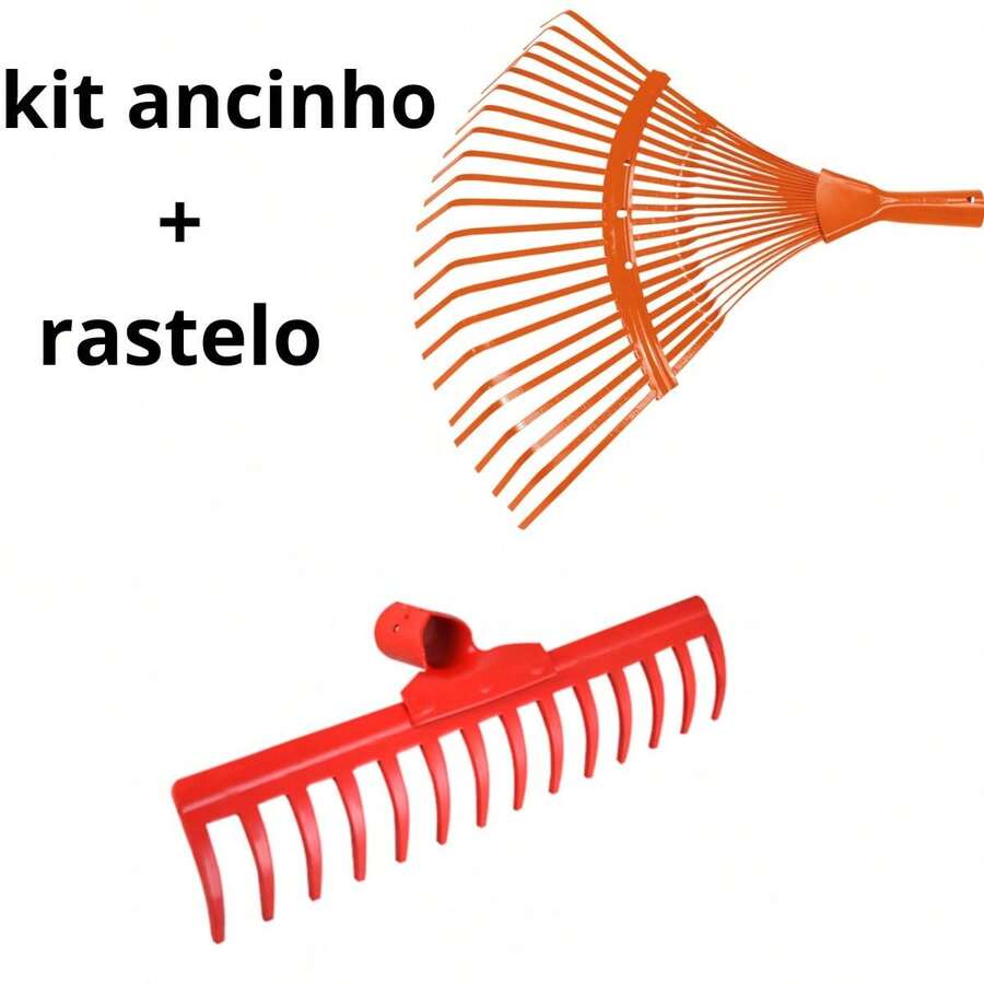 kit ancinho+rastelo - Multicolorido - Visão 1