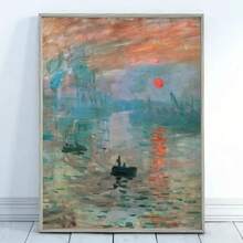 1pc/3pcs Wall Arts Posters Khung tùy chọn TravelMonet Abstract Landscape Art Canvas Prints Tranh Wall Art Posters nổi tiếng của Monet Trang trí nhà Phòng khách Phòng ngủ Trang trí Quà tặng - Nhiều màu - Xem 21