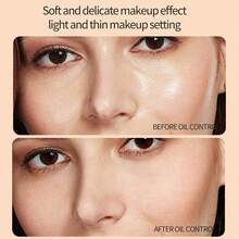 Oil Control Fixative Loose Powder, Translucent Matte Finish Powder For Setting Makeup, Waterproof And Long-Lasting - Multicolor - View 10
