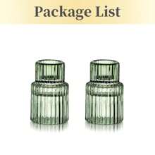 Candle Holder Glass Candlestick Holders, Taper Candle Holders Bulk For Table Centerpiece, Glass Candle Holder Candle Stick Holder Decor For Wedding Party Bridal Showers