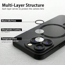 1 Piece Magnetic Phone Case, Magnetic Induction Slim Case Cell Phone Cover, Compatible With Apple 16/16Pro/16Plus/16ProMax - 查看 6