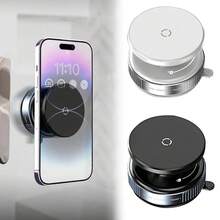 For Magsafe Magnetic Vacuum Car Phone Holder 360° Rotation Intelligent Car Mount Car Magnetic Holder For Phones - Black - View 2