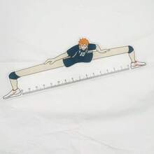 Sanrio 1pc Volleyball Juvenile Red Reed Beijing Governs Big Long Legs Sunward Xiangyang Ruler Animation Anime Solitary Claw Surrounding Sunward Xiangyang Big Long Legs Ruler New Volleyball Juvenile Big Long Legs Ruler Yuedao Firefly,Back To School