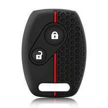 Silicone Remote Key Case Cover Holder For Fit CRV Ridgeline Civic Accord Pilot Jazz FRV Insight HRV Odyssey