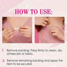 36 pièces Bandes adhésives de mode puissantes et double-face - Ruban transparent PET pour robes et chemisiers, fixation de cols et de bretelles, qualité inférieure, couleur beige pâle douce, à utiliser avec précaution pour ajuster les vêtements, matériau hypoallergénique