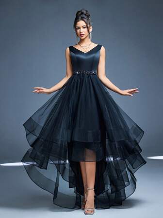 Mgiacy New Arrival Off Shoulder Romantic Bridesmaid Dress Ruched Ruffle Chiffon Long Dress