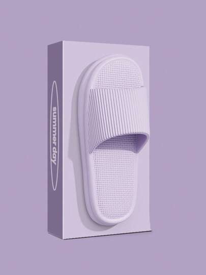 Quiet EVA Slippers For Men And Women - Non-Slip, Quick-Drying, Odor-Proof Summer Indoor Slippers, Soft Textured Soles, Suitable For Home And Bathroom Use, Multi-Color Selection, Lovely Slippers [New High ]