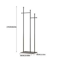 Perchero independiente de estilo minimalista escandinavo, perchero vertical moderno para sala de estar, dormitorio, oficina, hotel, ahorra espacio