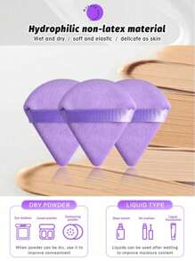 14/1pc Makeup Sponge Set, Including Makeup Sponges, Makeup Sponge, Powder Puff, Soft & Skin-Friendly, Suitable For Cream & Powder Makeup, Latex-Free, Can Be Used Wet Or Dry, Professional Cosmetic Sponges Summer Makeup Must-Have