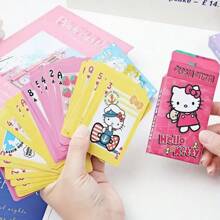 Sanrio 54pcs Sanrio Hello KT, Kuromi, Cinnamoroll, My Melody Playing Cards, Rich Patterns, Various Styles To Choose From, Sanrio Cards Are Fun And Easy Entertainment Cards, With Boxes, Perfect For Party Games, Attractive Sanrio Lovers Gifts