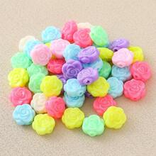 1 Pc 100pcs Acrylic DIY Beads Accessories For Key Rings And Handbags Stylish Cell Phone Accessories - Multicolor - View 58