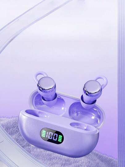 NEW SENYANG New Style True Wireless In-Ear Macaron Musics Earbuds Bluetooth Sleeping Headset Couples Earpods Video Earplug Mini Earbuds Comfortable TWS HIFI Dolby Bass Stereo HD Calling Earphones Adapted For Android For Cellphone Gaming Earpieces Music Smart Headphones For Valentine's Day Gift