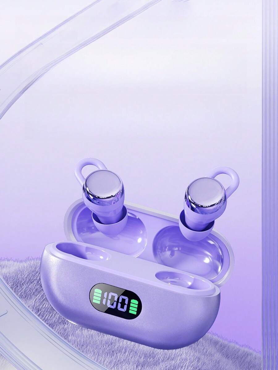 NEW SENYANG New Style True Wireless In-Ear Macaron Musics Earbuds Bluetooth Sleeping Headset Couples Earpods Video Earplug Mini Earbuds Comfortable TWS HIFI Dolby Bass Stereo HD Calling Earphones Adapted For Android For Cellphone Gaming Earpieces Music Smart Headphones For Valentine's Day Gift