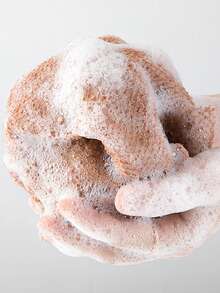 3pcs African Net Nylon Loofah Mesh Exfoliating Scrub Bath Towel, Nylon Body Scrubber For Men & Women Back To School - Multicolor - View 3