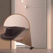 1PC Rubber Wedge Door Stoppers For Floor, Door Gaps And Prevent The Lock-Outs, Floor Sturdy Stackable Door Stop For Carpet Heavy Duty Door - Multicolor - View 5