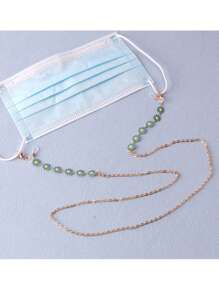 Detachable Multi-Purpose Daisy Flower Decor Mask Chain, Lightweight Skin-Friendly Mask Lanyard Strap