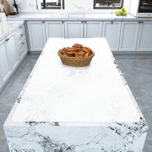 Silicone Mat,78.7"X 23.6" Heat Resistant Mats For Countertop,Extra Large Countertop Protector Mat, Multi-Functional Cuttable Kitchen Counter Mat, Silicone Mats For Kitchen Counter/Crafts- Grey - 47"Translucent-White - View 1