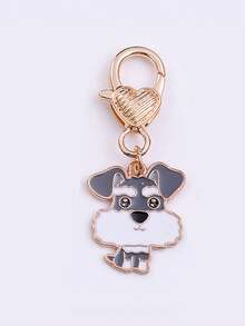 5 CÁI/1 CÁI Phụ kiện trang sức hợp kim hình chó con hoạt hình dễ thương, chó con nhỏ, mặt dây chuyền hình chó sói, móc khóa, mùa tốt nghiệp, phụ kiện ô tô, túi xách, ba lô, quà tặng Giáng sinh theo phong cách Goth Y2k, phụ kiện túi xách, dây đeo có ngăn đựng thẻ, phụ kiện ô tô, móc khóa túi xách - Nhiều màu - Xem 11