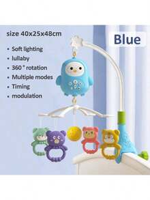Baby Music Rotating Bed Bell Toy Cute Owl Shape Modern Baby Hanging Rattle Music Bedside Bell Toy Holiday Gift - Bed Hanging Rocking Music - View 14