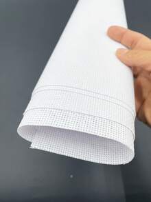 14CT White Grid Cross Stitch Fabric, DIY Handicraft Cross Stitch Cloth, Embroidery, Hand Wash Only