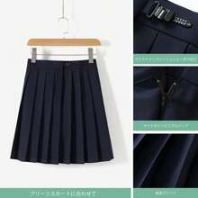 Sailor Uniform, Authentic Uniform, Cosplay, JK, High School Girl, Cosplay, Uniform, White, Two Types: Long Sleeve And Short Sleeve, Sailor Uniform, Skirt, Bow Tie, 3-Piece Set, JK Cosplay, Skirt, School Skirt, Pleated Skirt, JK, Bow Tie, Class Clothes, Kansai Collar, School Style, British Style, Junior High School Student, Cute, School Festival, Cultural Festival, Costume