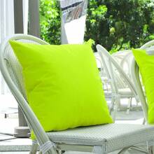 6pcs Six-Color Set Pillows, Bright Dopamine Color Oxford Cloth Waterproof Pillows, PU Waterproof Treatment, Outdoor Pillow Covers, Rattan Chair Pillow Covers, Garden Pillow Covers, Pool Pillows, Summer Living Room Bedroom Garden Outdoor Decoration, Family Pool Party Decoration
