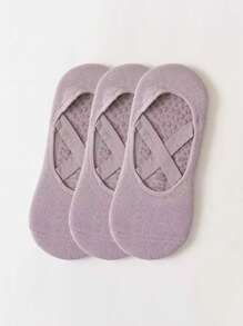 1/3/4 pares de calcetines de yoga antideslizantes para mujer, calcetines con agarre, calcetines neutros para hospital, soporte para el tobillo, calcetines deportivos amortiguadores