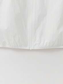 Balabala 2026年夏季青少年男童拉链连帽轻便防晒外套 - 本白 - 查看 10