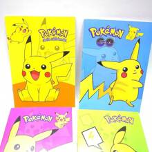 pokemon 2pcsPokemon Pikachu Pet Multifunctional Small Book Notebook Diary Student Creative Stationery Surprise Small Gift Random Style