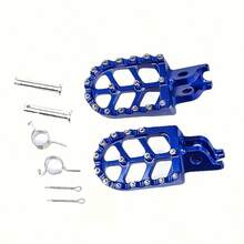 1pc Motorcycle Aluminum Alloy Footpeg Multi-Color Unisex Bike Accessory - one-size - View 8