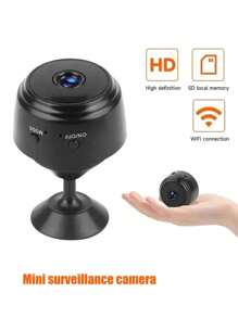 Cámara Mini A9 WiFi 2025 Grabadora de video inalámbrica Grabadora de voz Cámara de seguridad Cámara de vigilancia doméstica y de mascotas inteligente Nueva cámara de vigilancia inalámbrica para mascotas Visión nocturna Cámara inalámbrica 1080P Alta definición Ángulo amplio Doble banda WiFi Seguimiento humanoide de 360°