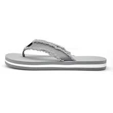 ELUTONG Men's Soft Flip-Flop Sandals, Light Weight, Shock Proof, Non-Slip, Wide Sole, Canvas Strap, Comfort Thong Slippers For Indoor And Outdoor Beach,Size 8.5-14 - 多種顏色 - 查看 4