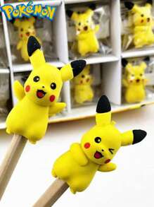pokemon 36pcs Pokemon, Pikachu Eraser Ornaments Set, Birthday Gift Toys, Handmade Set, Is An Ideal Gift For Enjoyment, Parties And Collectors, Suitable For Birthday Party Decoration. Features: Can Be Used As An Ideal Gift Cartoon, A Must-Have In Summer, Suitable For Summer Parties, Birthday Parties, Christmas, Halloween, Thanksgiving Parties To Give Or Use