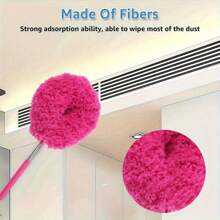 The New Multifunctional Telescopic Microfiber Dust Collector, Ideal For High Ceilings, Fans, Equipped With Washable And Removable Heads - Furniture And Cars - Is The Ideal Cleaning Tool For Bedrooms, Kitchens And Living Rooms With Local Delivery