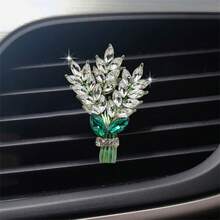 1/3 件全水晶薰衣草汽车出风口香氛夹，汽车内饰装饰空调出风口香氛架 - 均碼 - 查看 19