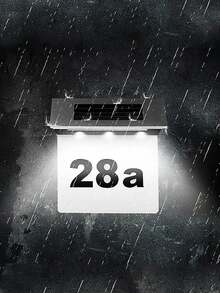1 Pack 4LED Solar House Number Sign, Outdoor Waterproof, Solar House Sign Door Plate Personalized Nameplate Lights For Homes, Gardens, Streets, Yards And Homes, Housewarming Gifts For Friends - Multicolor - View 4