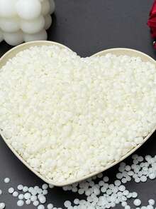 100g~1000g/Pack Natural Soy Wax For DIY Scented Candles Making , Granular Soy Wax , Home Decor Bedroom Decoration Gift Candle Making Raw Materials,Stable Burn, Melting Point 58°C - Multicolor - View 2