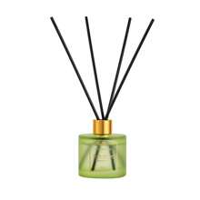 1 pezzo, Deodorante per ambiente da 50ml con 5 bastoncini profumati, adatto per eliminare gli odori in bagno, profumare la camera da letto, decorazione della casa, bottiglia in vetro, forma rettangolare, senza piume, profumo di oli essenziali di lunga durata, ideale per eliminare gli odori, regalo di San Valentino, aromaterapia, diffusore, fragranza per la casa, rinfrescatore di casa