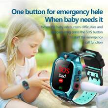 Reloj inteligente GPS para niños con 2G, compatible con cámara, anti-pérdida y función SOS, reloj inteligente para niños y niñas