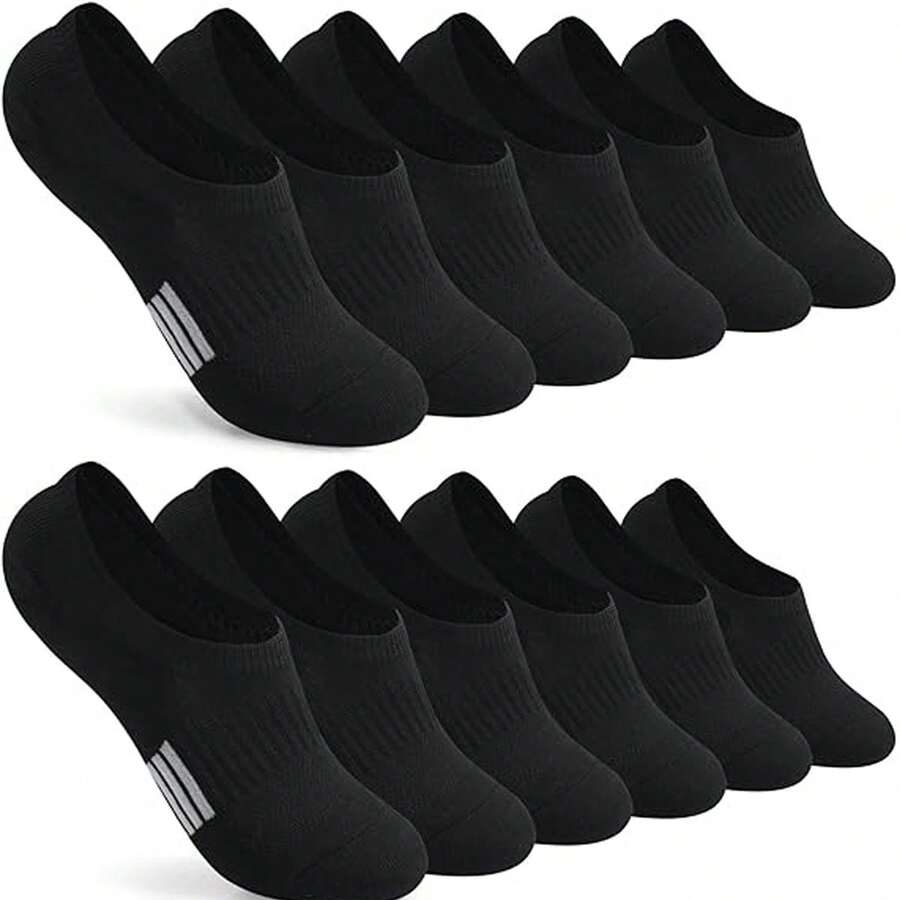 Running Socks Women 5/10 Pairs, Ankle Sports Socks Women Cushioned Breathable Socks, Low Cut Athletic Socks For Ladies Girls