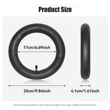 10*2.125 Inner Tube Compatible With Segway Ninebot F20 F25 F30 F40 Electric Scooter, Puncture Resistant Inflatable Tire Tube