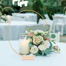 1/5/10PCS Metal Garlands, DIY Wreaths, Dreamcatchers, Table Centerpieces, Wedding Party Decorations